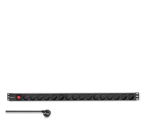 QOLTEC  PDU do RACK | 16A | 16xFRENCH | Pionowa | 1.8m 54604 - 1257509 - zdjęcie 2